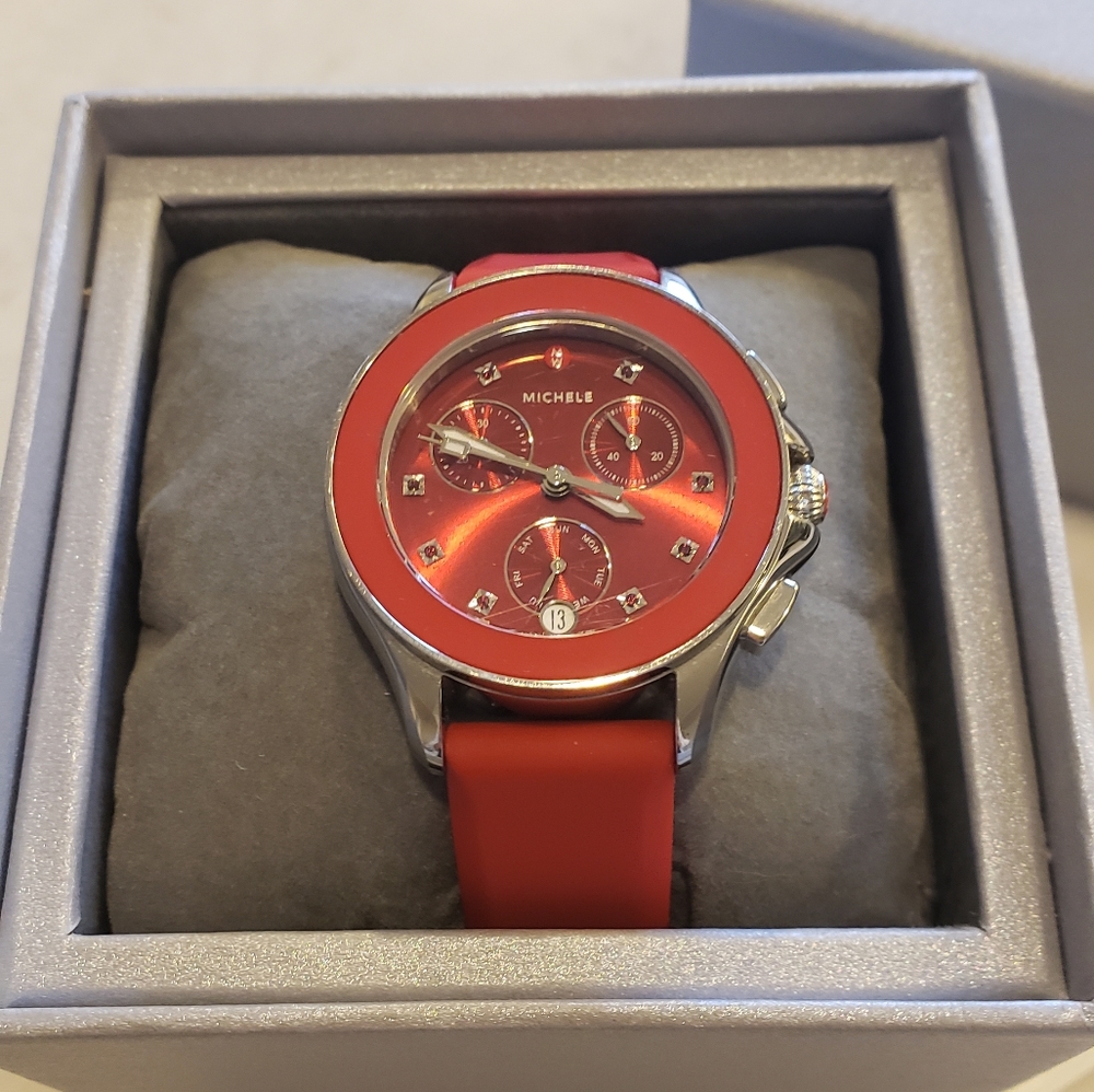 Michele Cape Chronograph Watch